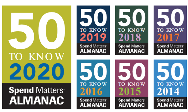 Spend Matters nomina JAGGAER Procurement Providers to Know per il 7 anno consecutivo