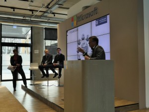 Da sinistra: Silvia Gabrielli, Riccardo Maria Perego, Luca Cremona e Marcello Buocompagni